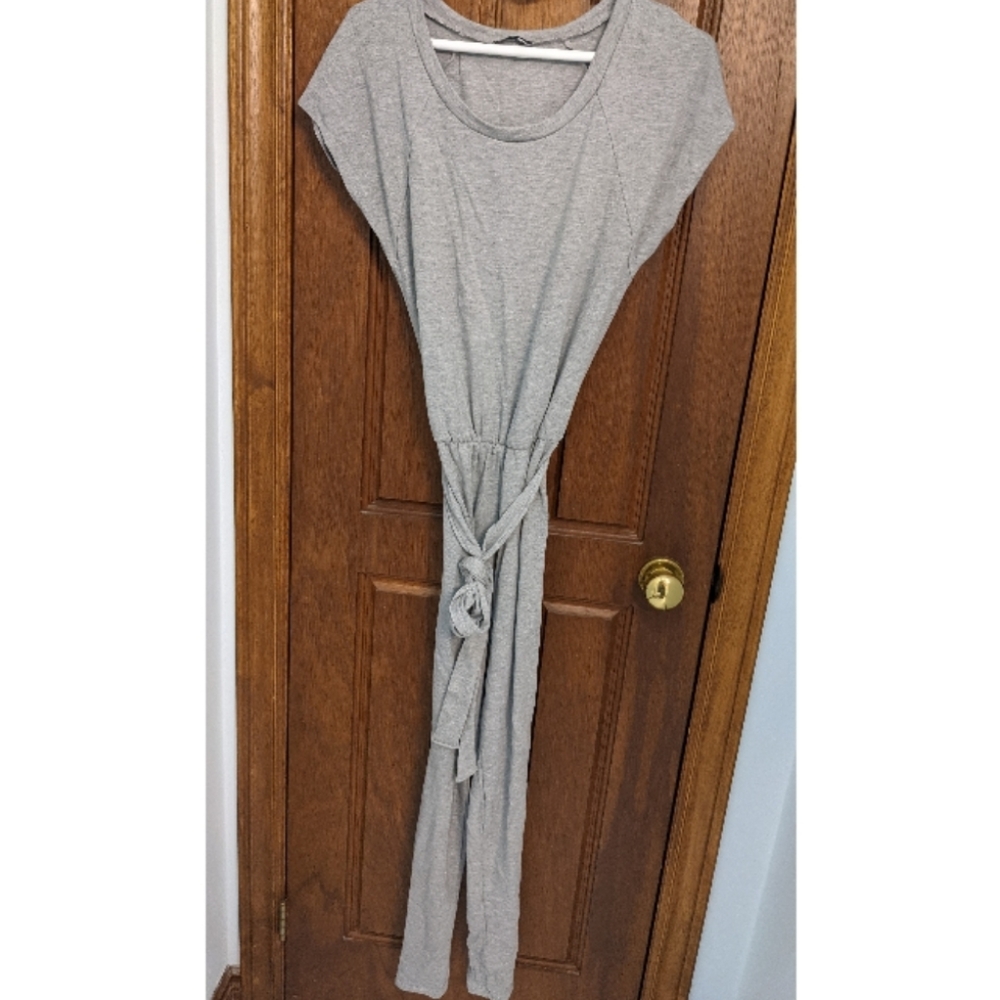 Fashion Nova Grey Jumpsuit